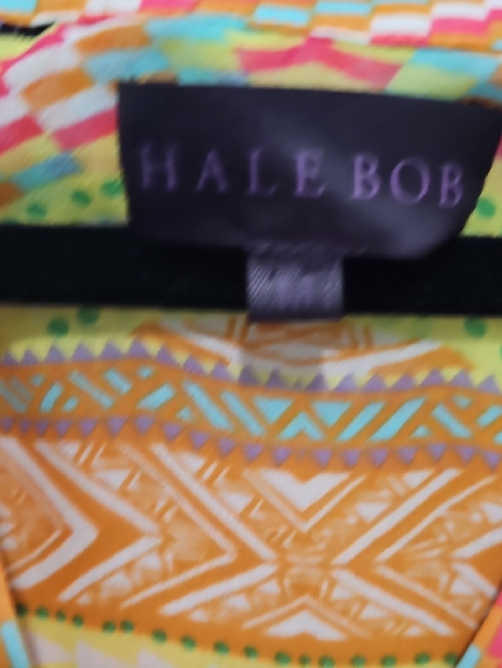 Women's Size MedNew Without Tags Hale Bob Sleeveless Multicolor Women’s Blouse - Picture 4 of 12